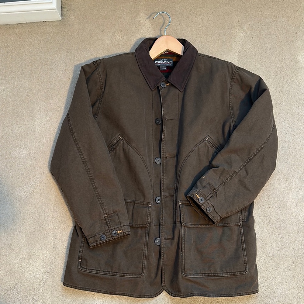 Woolrich Men’s Coat in Brown